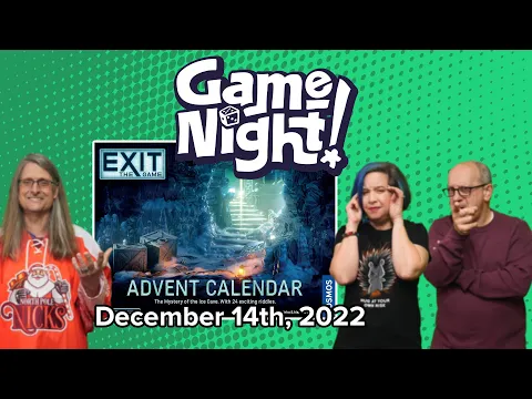 GameNight! 24 Days of Advent - Exit: The Game – Advent Calendar: The Mystery of the Ice Cave Dec. 14