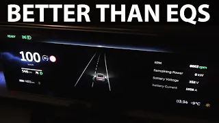 Nio ET7 acceleration, braking and noise test