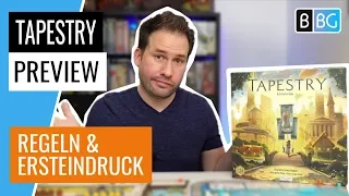 Tapestry - Regeln & Ersteindruck (Brettspiel / Stonemaier Games)