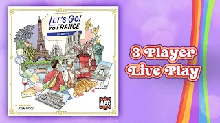 Let's Go to France 3 Player Playthrough