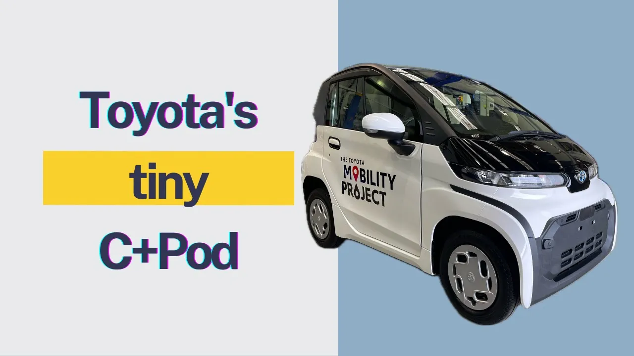 Could this mini EV change transport? @ToyotaNZ  C+Pod