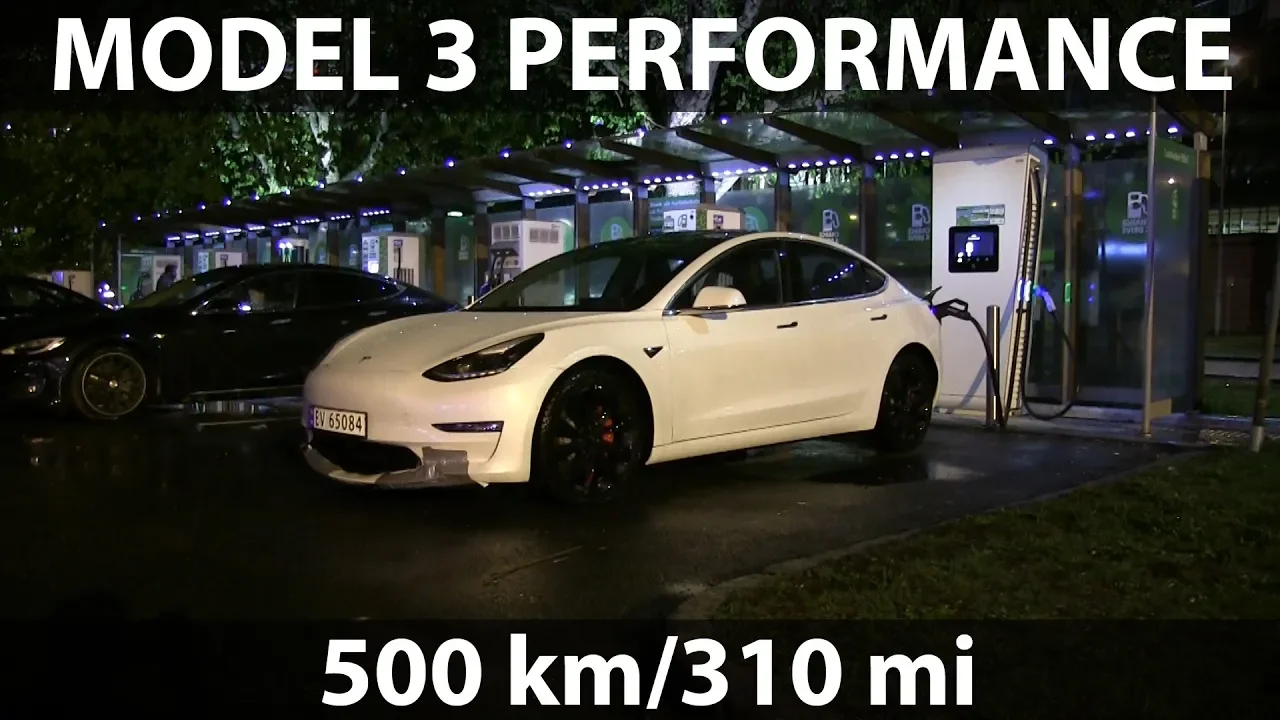 Model 3 Performance battery capacity test