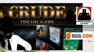 Unboxing CRUDE: the oil game!