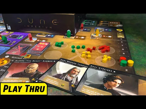 DUNE IMPERIUM Board Game Solo Play