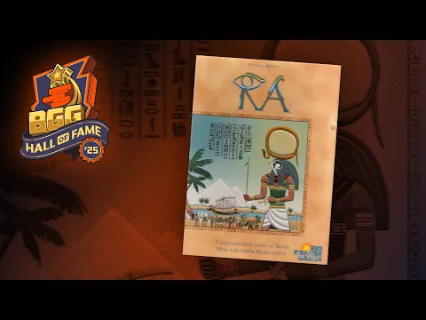 Ra: 2025 BoardGameGeek Hall of Fame Inductee