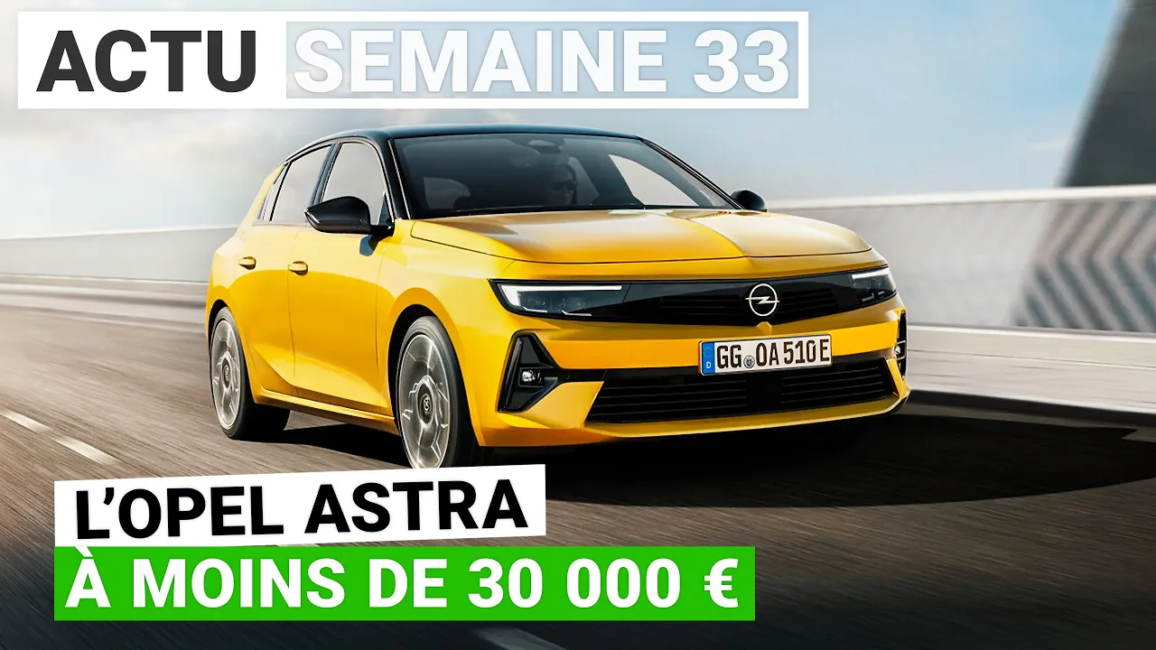 La bonne affaire de l'été : Opel Astra électrique !