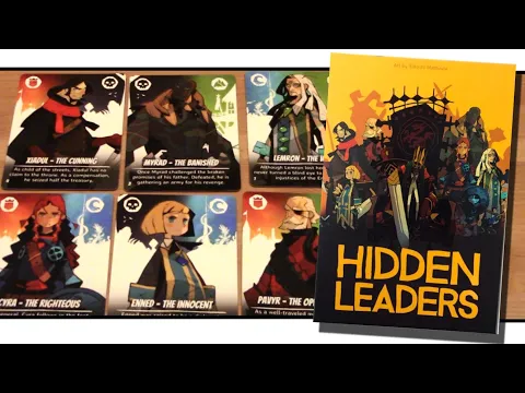 HIDDEN LEADERS | A game of sick art and secret agendas