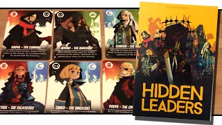HIDDEN LEADERS | A game of sick art and secret agendas