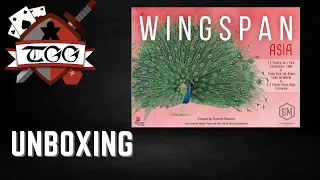 Wingspan Asia Board Game Unboxing