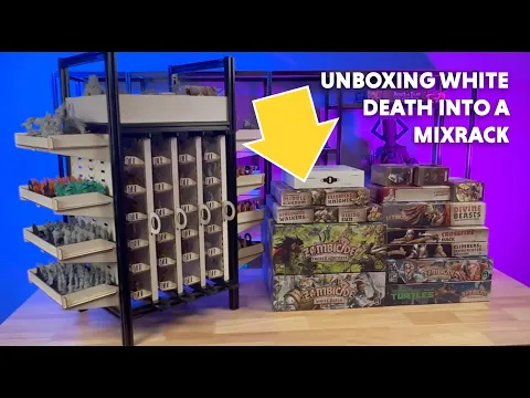 Unboxing Zombicide: White Death and Loading It Into a Mixrack
