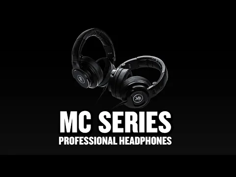 Product video thumbnail for Mackie MC 450 Professional Open-Back Headphones