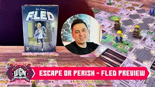 Escape or Perish? Fled Preview including gameplay basics & my impressions.
