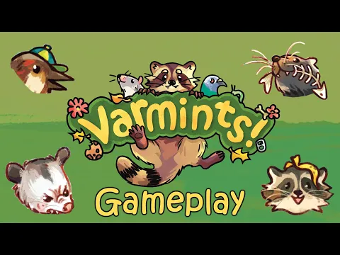 Varmints! Gameplay - Who Can Eat The Most TRASH??