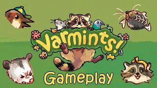 Varmints! Gameplay - Who Can Eat The Most TRASH??