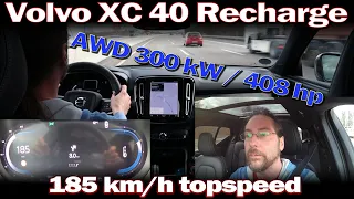 Volvo XC40 Recharge - Top speed and Acceleration