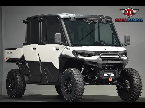 2026 Can-am Defender Max Limited Hd11 Hybrid White Thumbnail alt