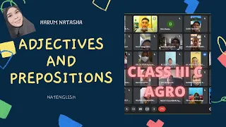 ADJECTIVES & PREPOSITIONS in English Sentences #class3DAgro ADJECTIVES & PREPOSITIONS in English Sentences #class3DAgro