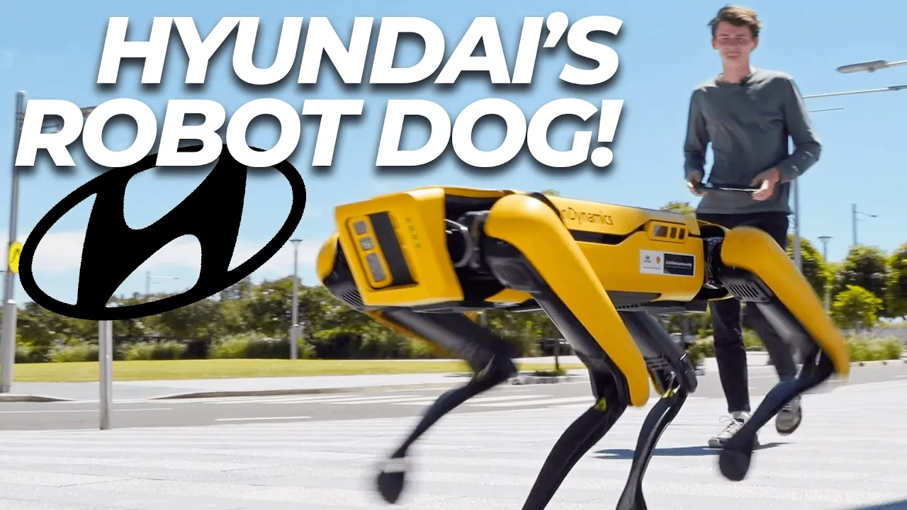 The FUTURE of Hyundai safety tech! (Boston Dynamics SPOT robot dog review)