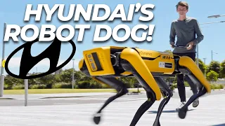 The FUTURE of Hyundai safety tech! (Boston Dynamics SPOT robot dog review)