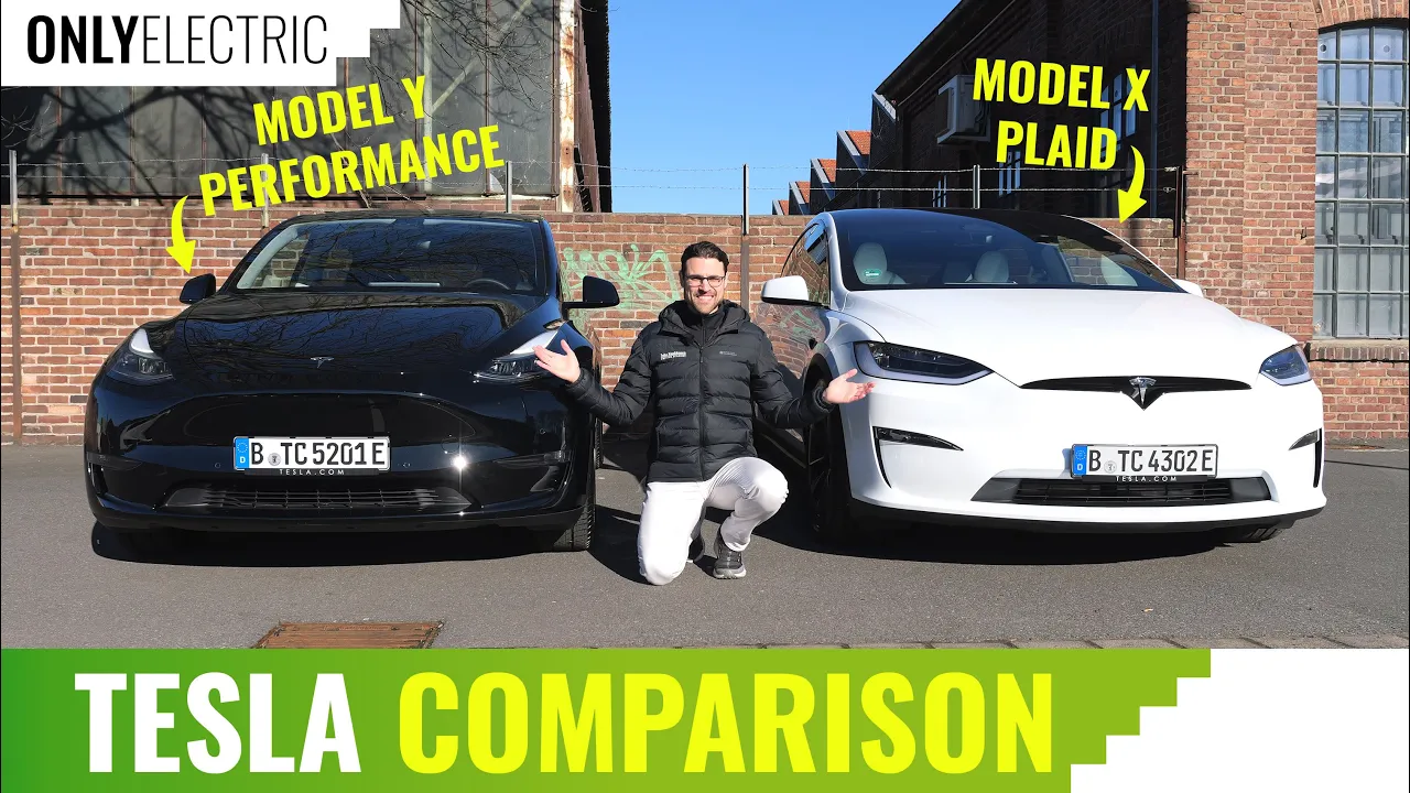 2023 Tesla Model Y vs Tesla Model X - Both with High Trims & Most Powerful Models !