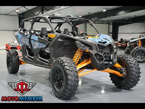 2026 Can-am Maverick X3 Max Rs Turbo Scandi Blue & Orange Crush Thumbnail