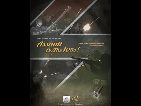 Unboxing Assault on the 195s, a gritty tactical D-Day Battle