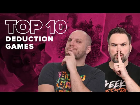 Top 10 Deduction Games - BGG Top 10 w/ The Brothers Murph