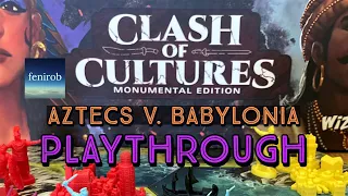 Clash Of Cultures: Monumental Edition | Playthrough (Aztecs v. Babylonia)