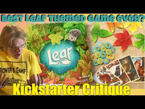 Leaf - Kickstarter Critique Review
