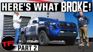 Here's What Broke on Our New Toyota Tacoma When We Took It Off-Road!