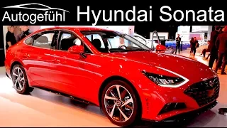 all-new Hyundai Sonata REVIEW Exterior Interior Premiere 2020 - Autogefühl