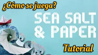 SEA SALT & PAPER - ¿Cómo se juega? - Tutorial en español (Océanos de Papel)