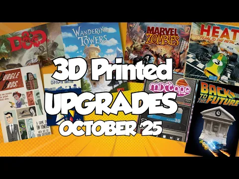 3D Printed Upgrades I Printed This Month- October '25