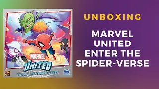 Marvel United Enter the Spider-Verse Unboxing | DaniCha