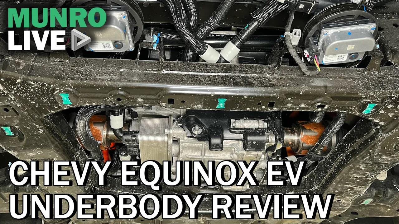 Chevy Equinox EV Underbody Review: Chassis, Suspension, Body Structure & SORB Analysis