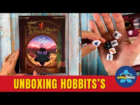 The Hobbit: There and Back Again (2025) - Reiner Knizia's | Board Game UNBOXING