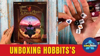 The Hobbit: There and Back Again (2025) - Reiner Knizia's | Board Game UNBOXING