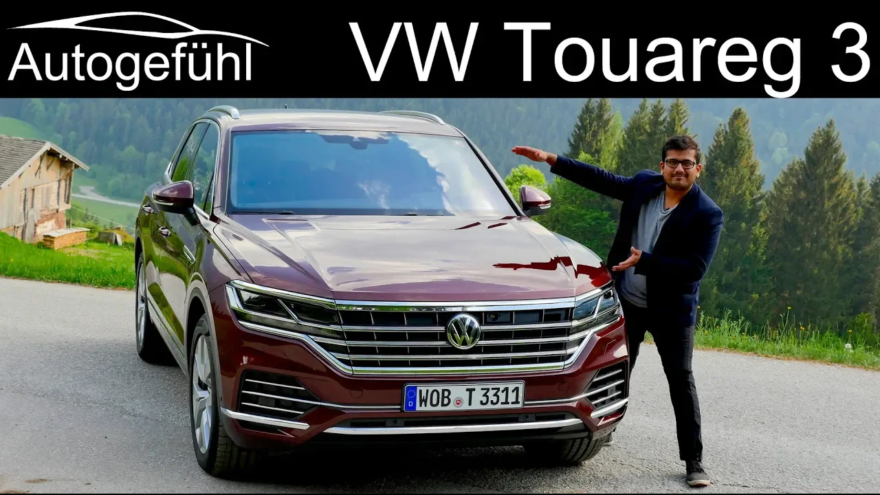 VW Touareg 3 FULL REVIEW driving 2019 Volkswagen Touareg III - Autogefühl