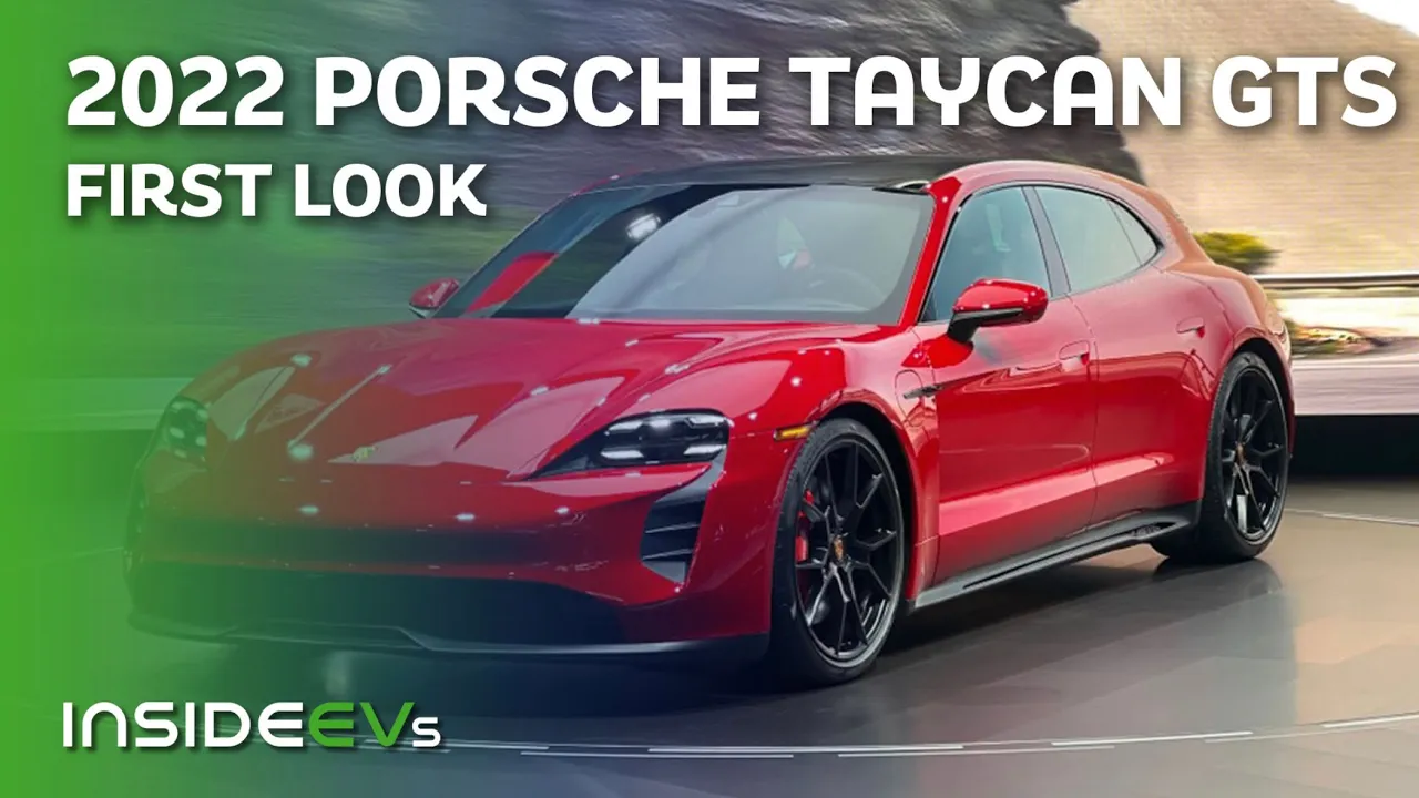 2022 Porsche Taycan GTS Sport Turismo: InsideEVs First Look Debut