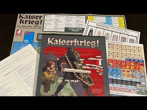 Kaiserkrieg! - The Great War 1914-1918 (White Dog) - Unboxing and Introduction