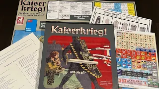 Kaiserkrieg! - The Great War 1914-1918 (White Dog) - Unboxing and Introduction