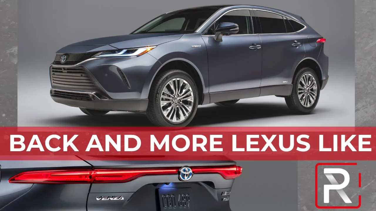 2021 Toyota Venza Hybrid – Redline: First Look