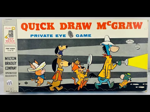 Quick Draw McGraw Private Eye Game - Review and How to Play