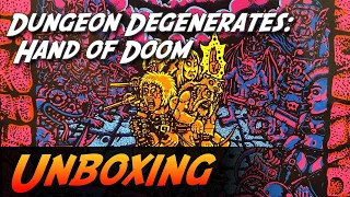 Dungeon Degenerates: Hand of Doom - Brettspiel Unboxing (Goblinko)