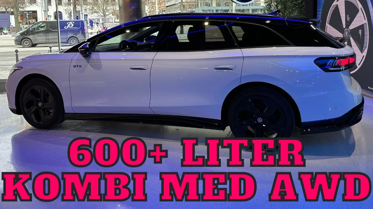 Volkswagen ID.7 GTX Tourer - En första titt på kombin | Elbilsmagasinet