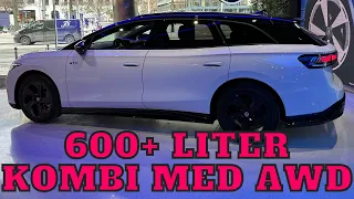 Volkswagen ID.7 GTX Tourer - En första titt på kombin | Elbilsmagasinet
