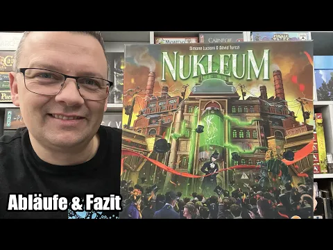 Nukleum (Board & Dice / Giant Roc) - Eines der Top Expertenspiel im Jahr 2023?! - Abläufe & Fazit
