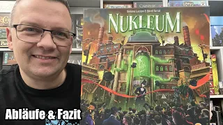 Nukleum (Board & Dice / Giant Roc) - Eines der Top Expertenspiel im Jahr 2023?! - Abläufe & Fazit