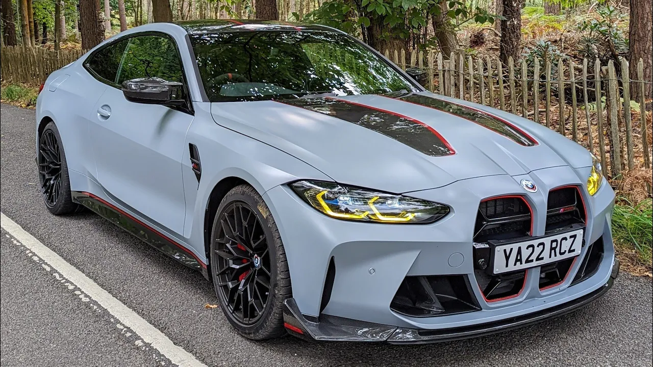 1st Drive in the BMW M4 CSL | 4k