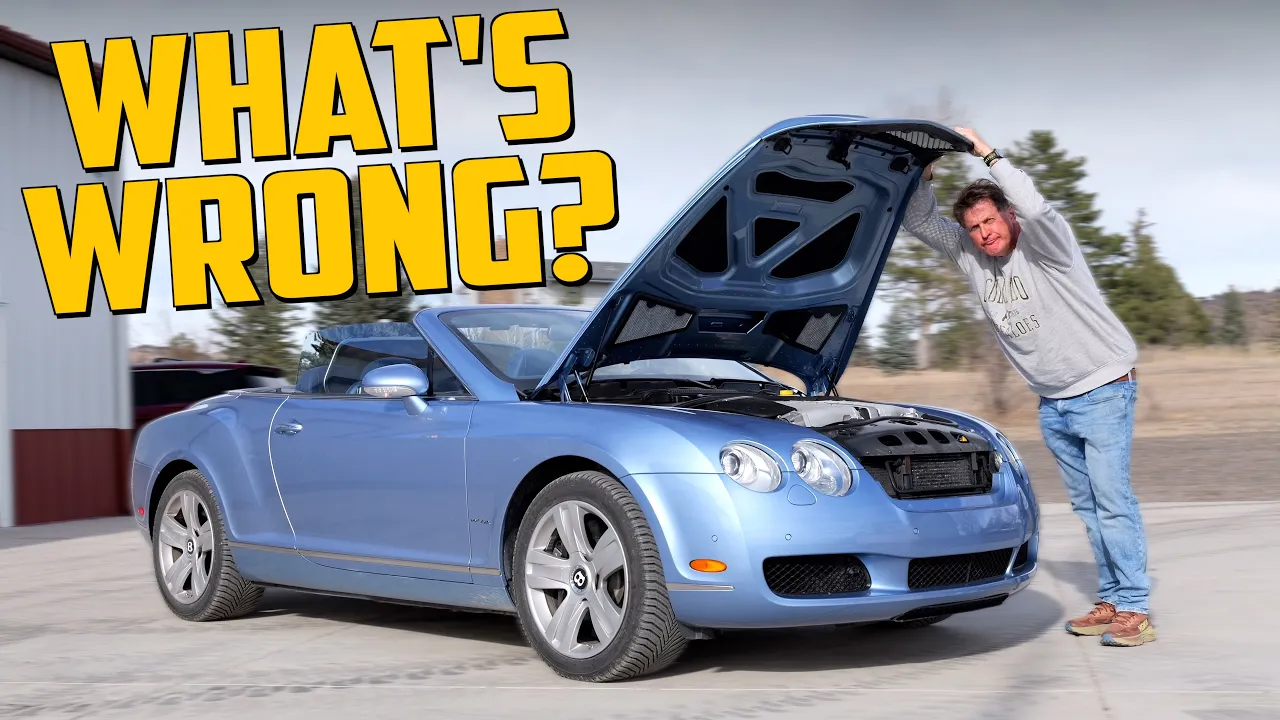Uh-Oh...Here's Everything That’s Wrong with My Cheap Bentley Continental GTC!